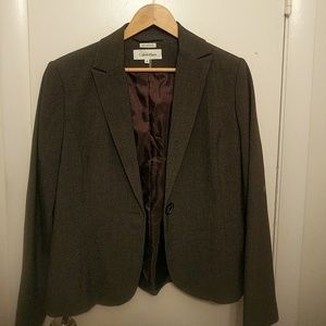 Calvin Klein Blazer - Grey - Sz. 10 -
